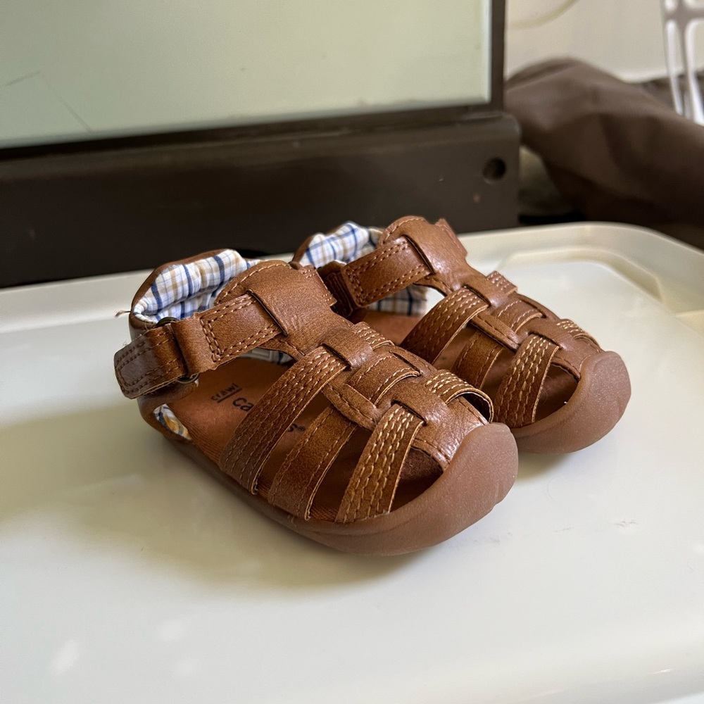 Carters baby/ toddler sandals- size 2.5